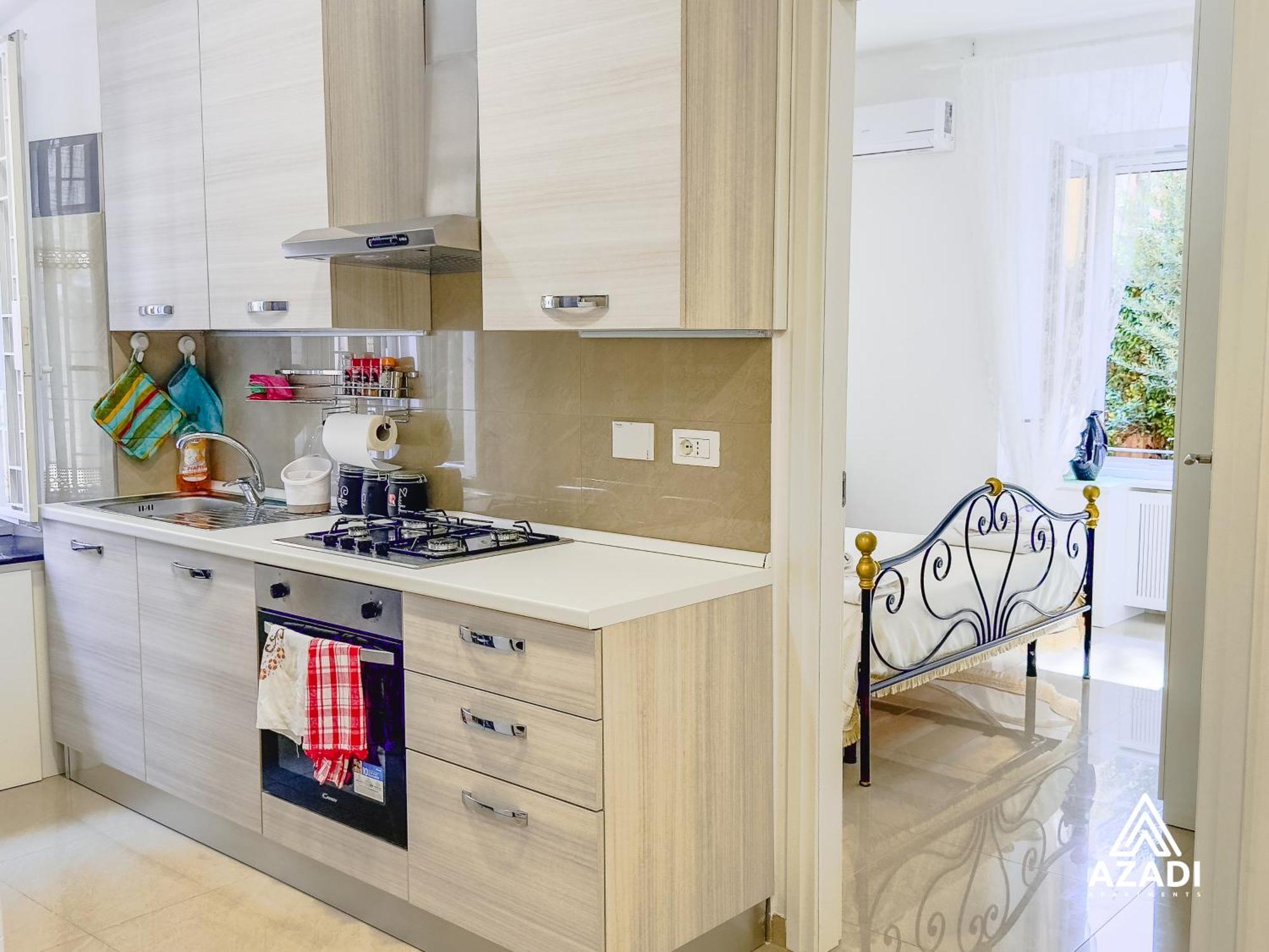 Azadi B&B Flaminio Rome Bagian luar foto