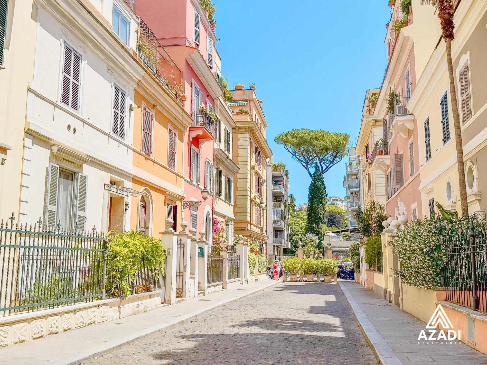 Azadi B&B Flaminio Rome Bagian luar foto