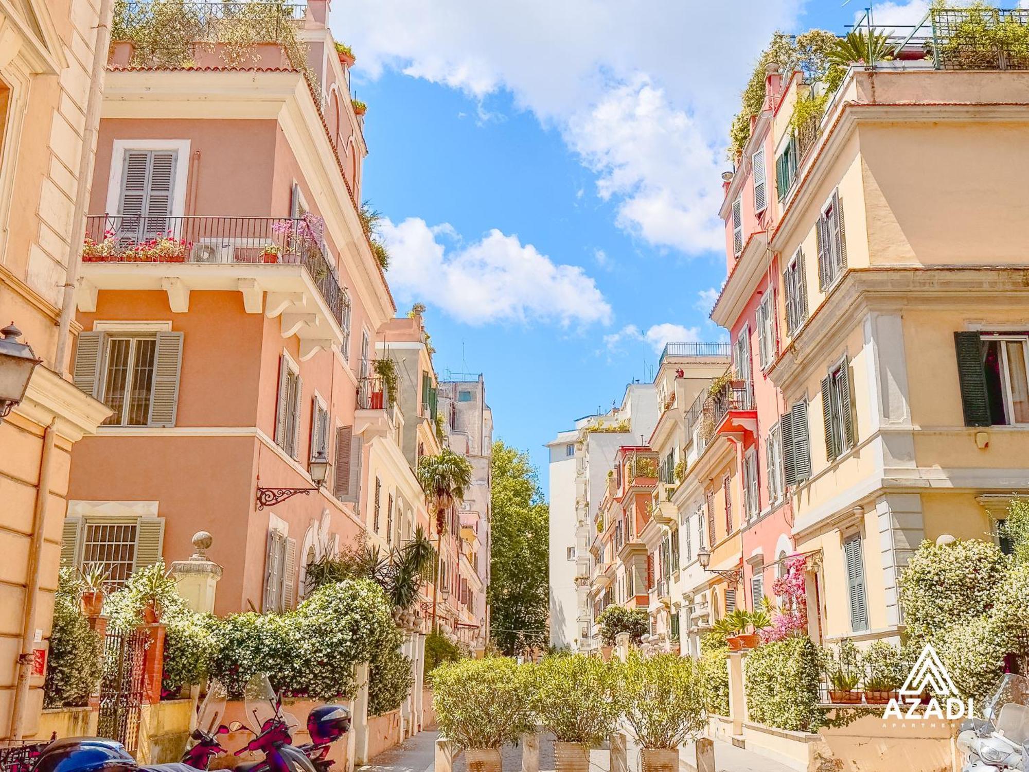 Azadi B&B Flaminio Rome Bagian luar foto